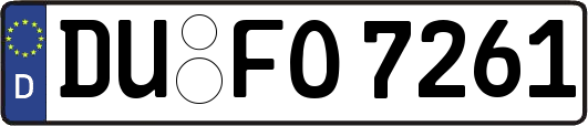 DU-FO7261