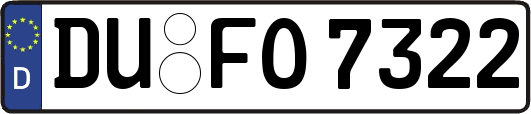 DU-FO7322