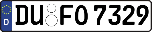 DU-FO7329