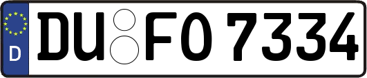 DU-FO7334