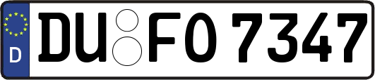 DU-FO7347