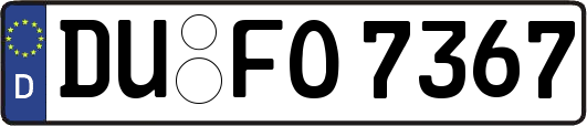 DU-FO7367