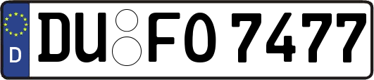 DU-FO7477