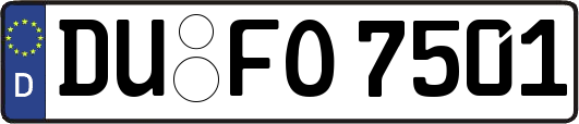 DU-FO7501