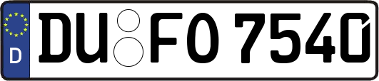 DU-FO7540