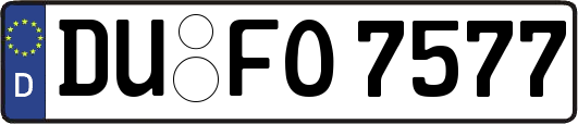 DU-FO7577