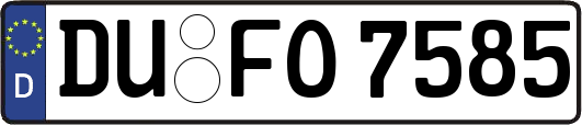 DU-FO7585