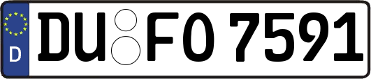 DU-FO7591