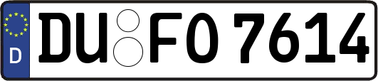 DU-FO7614