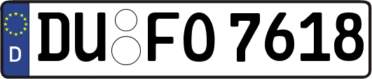 DU-FO7618