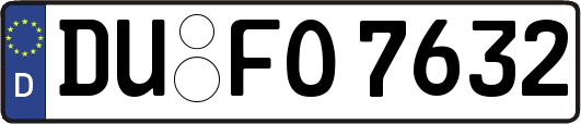 DU-FO7632