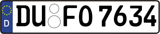 DU-FO7634