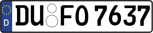 DU-FO7637