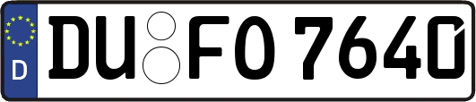 DU-FO7640