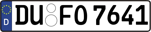 DU-FO7641