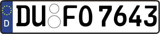 DU-FO7643