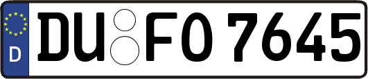 DU-FO7645