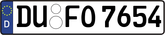 DU-FO7654
