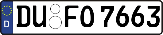 DU-FO7663