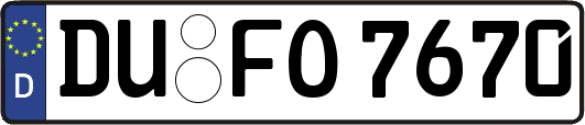 DU-FO7670