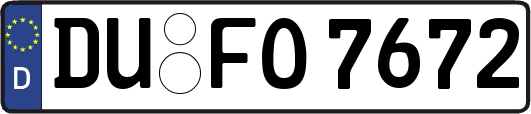 DU-FO7672