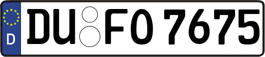 DU-FO7675