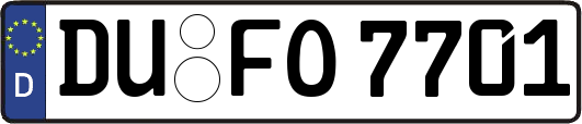 DU-FO7701