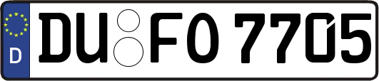DU-FO7705