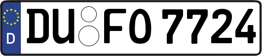 DU-FO7724