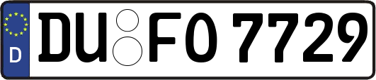 DU-FO7729