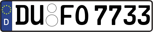 DU-FO7733