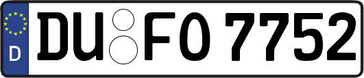 DU-FO7752