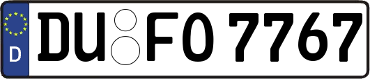 DU-FO7767