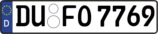 DU-FO7769
