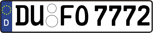 DU-FO7772