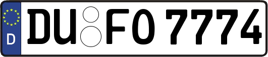 DU-FO7774