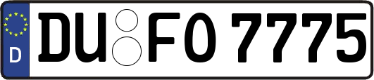DU-FO7775
