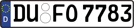 DU-FO7783