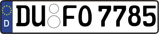DU-FO7785