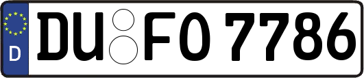 DU-FO7786