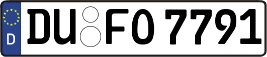 DU-FO7791