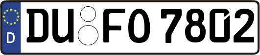 DU-FO7802