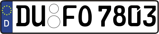 DU-FO7803