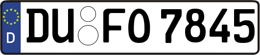 DU-FO7845