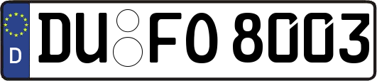 DU-FO8003