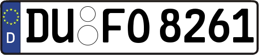DU-FO8261