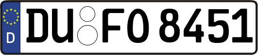 DU-FO8451