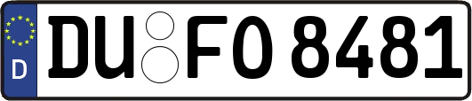 DU-FO8481