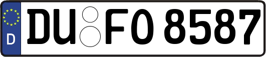 DU-FO8587
