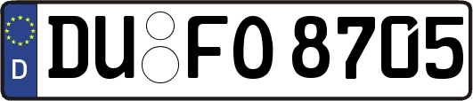 DU-FO8705